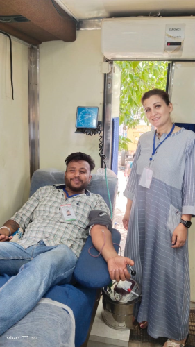 Health and Blood Donation Camp